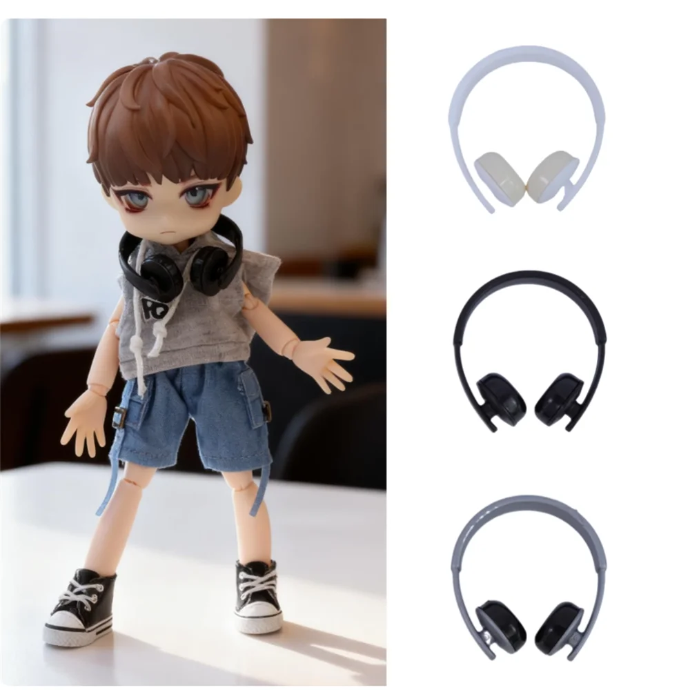 

Snail 1/12 12 Points OB11 Doll Accessories Earphones Model Toy P8 P9 P10 Ashi 1.0 2.0 3.0 Bjd Body In Stock