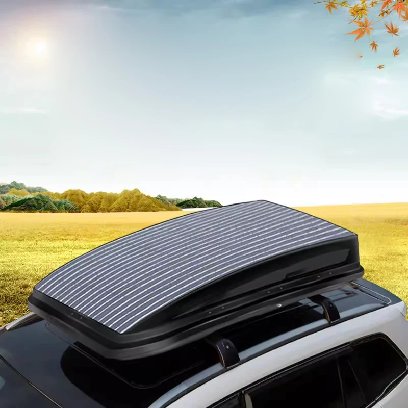 กล่องโซลาร์เซลล์ติดหลังคารถ SUV แผงโซลาร์เซลล์ติดหลังคารถยนต์ ชาร์จเร็ว สำหรับรถบรรทุกพื้นเรียบ แบบอเนกประสงค์ (ปรับแต่งได้)