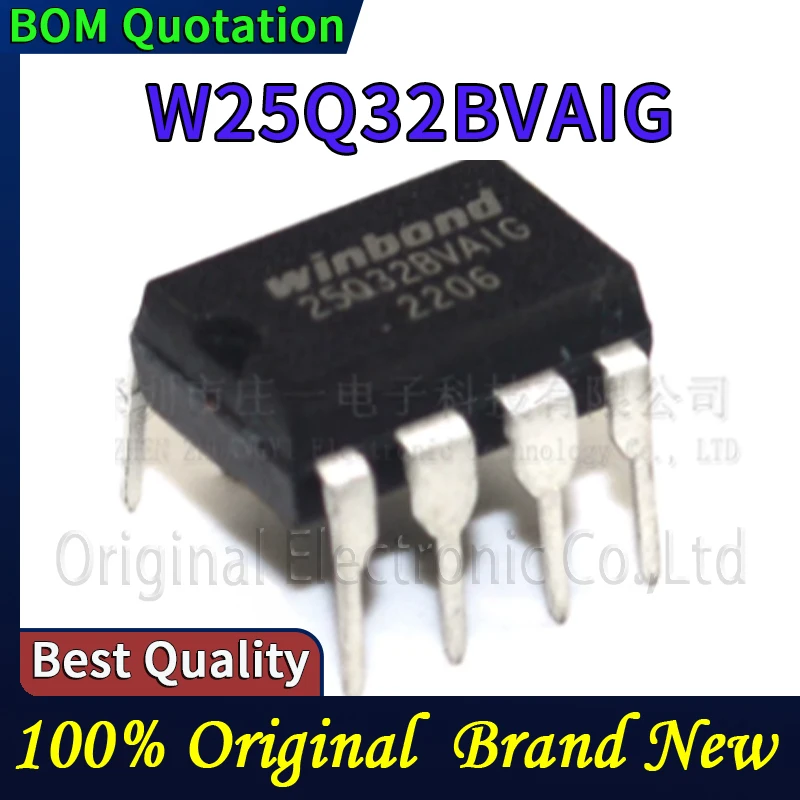 10pcs/lot W25Q32BVAIG Original  In stock High quality