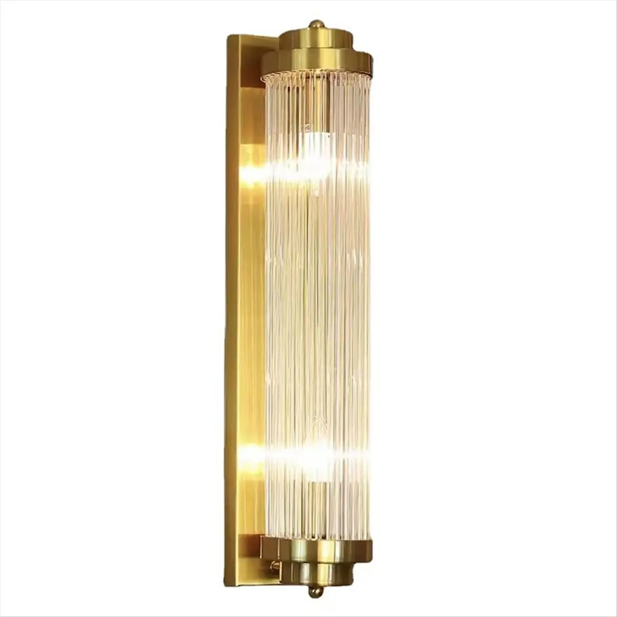AA19 Postmodern Crystal Wall Lamps Living Room Bedside Sconce Lights Home Decoration Thin Waisted Glass Wall Light Fixture