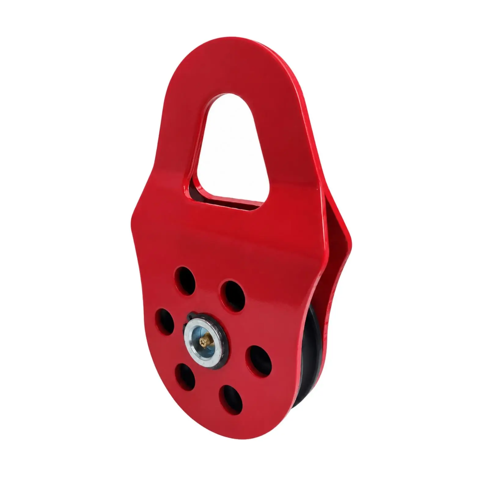10-Ton Offvehicle Extraction Pulley Block Rugged Synthetic Rope Recovery Pulley Block Compact for Trail Vehicle Owners,