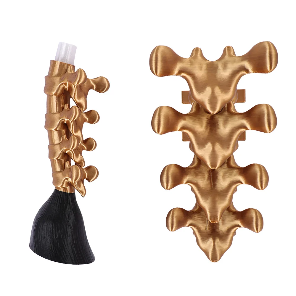 Movie O'Dessa Agamemnon Cosplay Vertebra Golden Hair Clip Helmet Accessories Decoration Props Disguise Halloween Carnival Party view 6