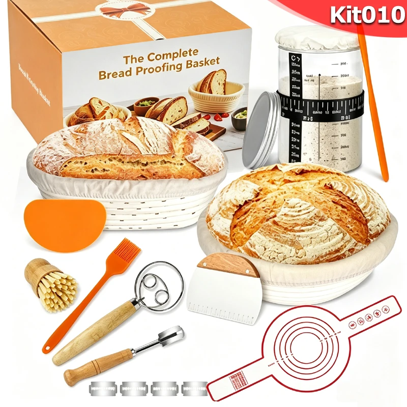 ชุดอุปกรณ์ทำขนมปังซาวโดว์ ตะกร - Proofing Basket Banneton บทวิจารณ์และราคา