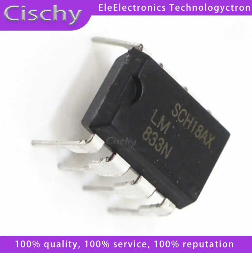 LM833 833N LM833N DIP8 DIP DIP-8 10pcs/lot