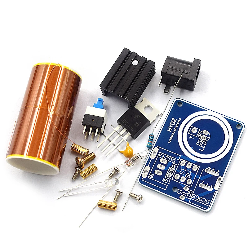 DIY Electronic Kit Mini Coil Kit Magic Props DIY Parts Empty Lights Technology BD243C  Mini Coil Module BD243