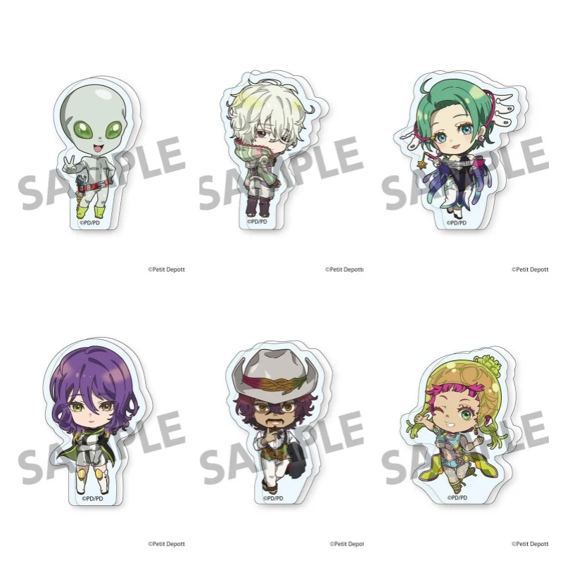 New Style GNOSIA Game Anime 10cm Acrylic Stand Doll Mini Figure Cosplay Toy for Gift Holiday Gift