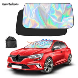 Dla Renault Megane 2 3 4 2015-2021 Akcesoria wewnętrzne Osłona przeciwsłoneczna przedniej szyby samochodu Niestandardowa osłona przeciwsłoneczna przedniej szyby Osłona przeciwsłoneczna UV﻿