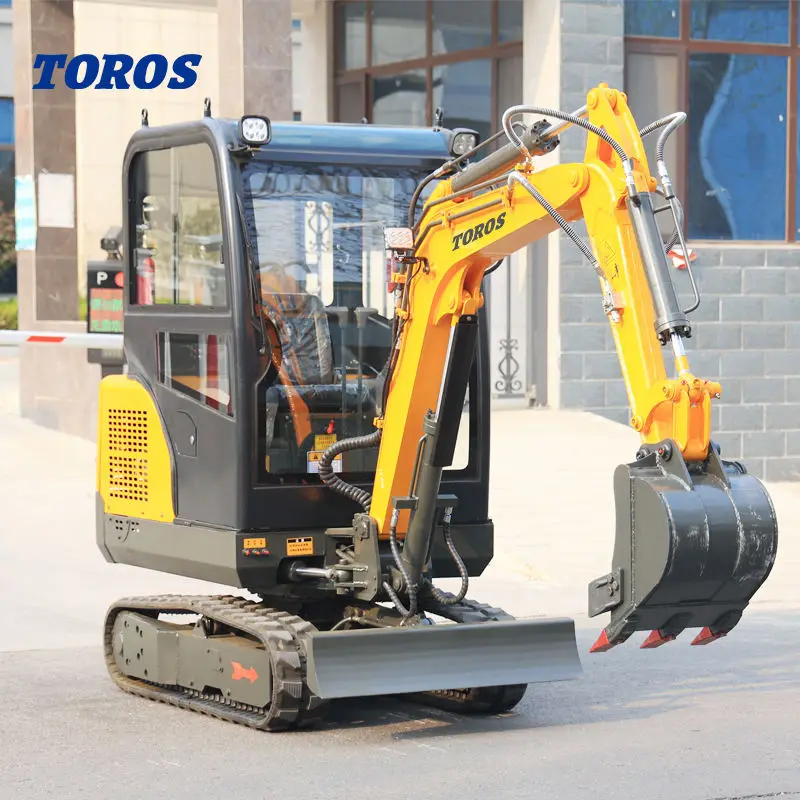 2000kg Mini Digger CE EPA Bagger Mini Excavator 2 Ton 1 Ton 3.5 Ton Best Price In UK Mini Excavator For Sale