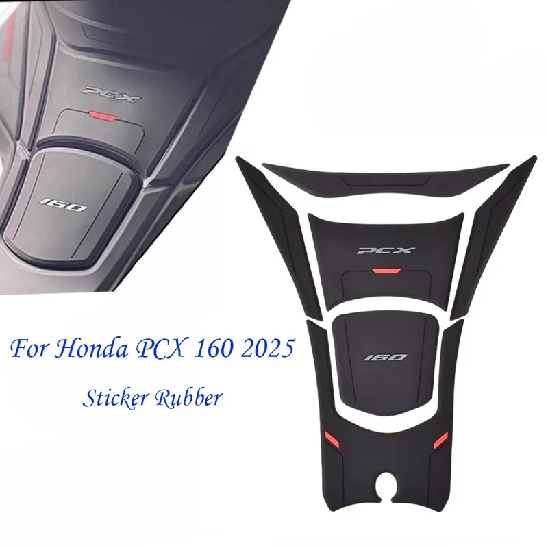 

Новый комплект защитных наклеек для мотоцикла, наколенники, противоскользящая наклейка на топливный бак, резиновая защитная наклейка PCX для Honda PCX 160 2025