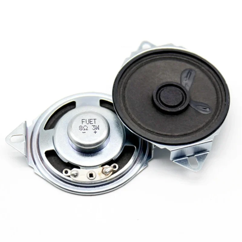 

2pcs 50MM Full Range Speaker 8 Ohm 3W For Voice Broadcast Home Theater Audio Loudspeaker Internal Magnetic Fixed Hole