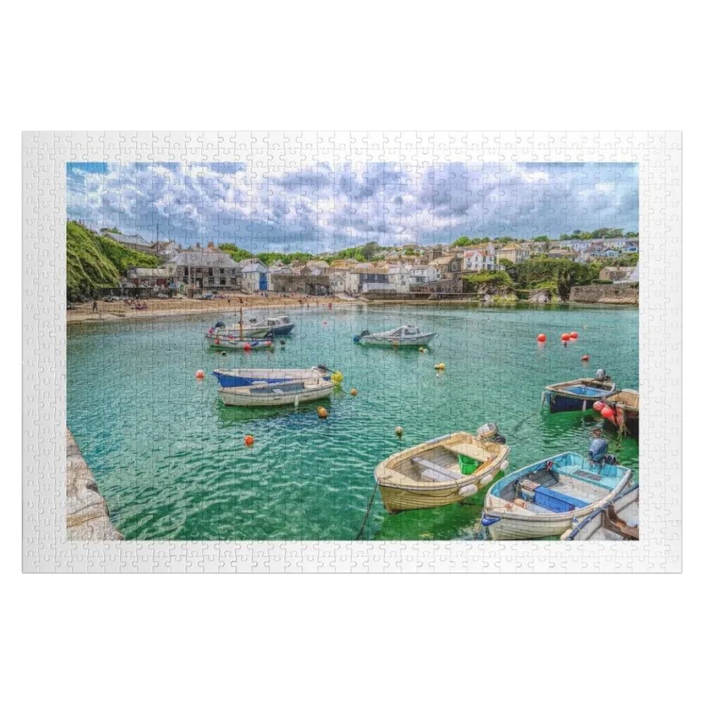 Gorran Haven harbour Cornwall Jigsaw Puzzle Personalized Gift Ideas For Children Puzzle