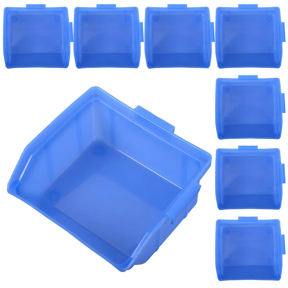 8pcs-plastic-parts-storage-box-multipurpose-nesting-bin-for-tool-components-organizer-warehouse-storage-container
