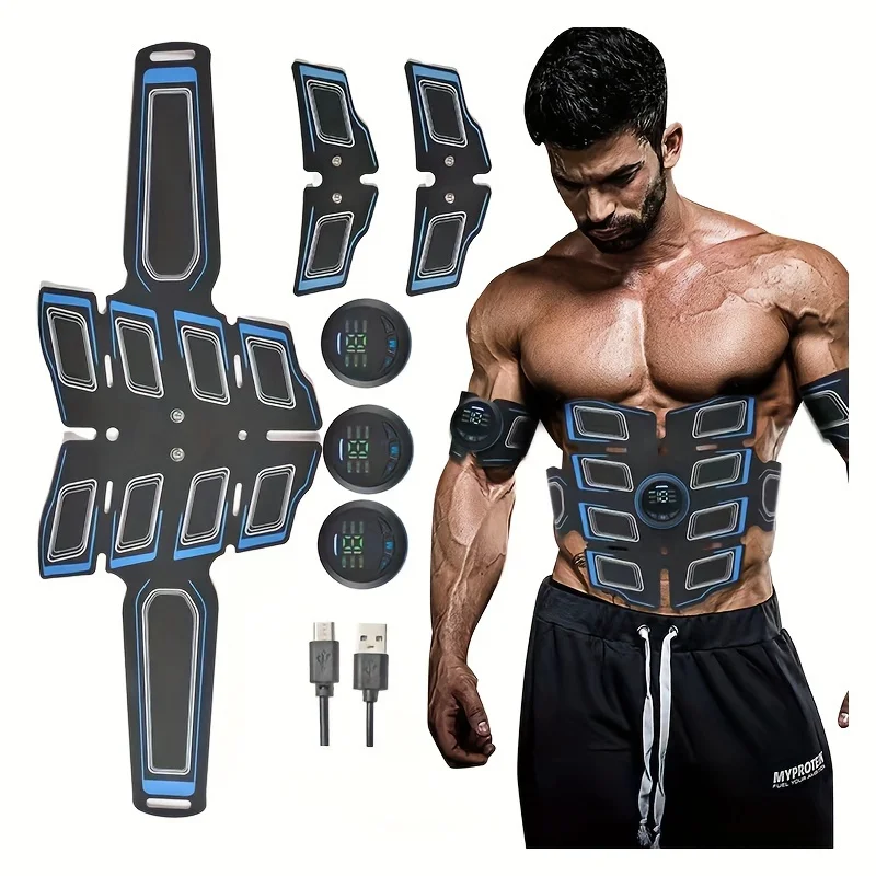 

Abdominal Muscle Stimulator, Home Workout Enhancer, and Toning Patch for Fast Results - Modern Bodybuilding Accessory | Quick-To