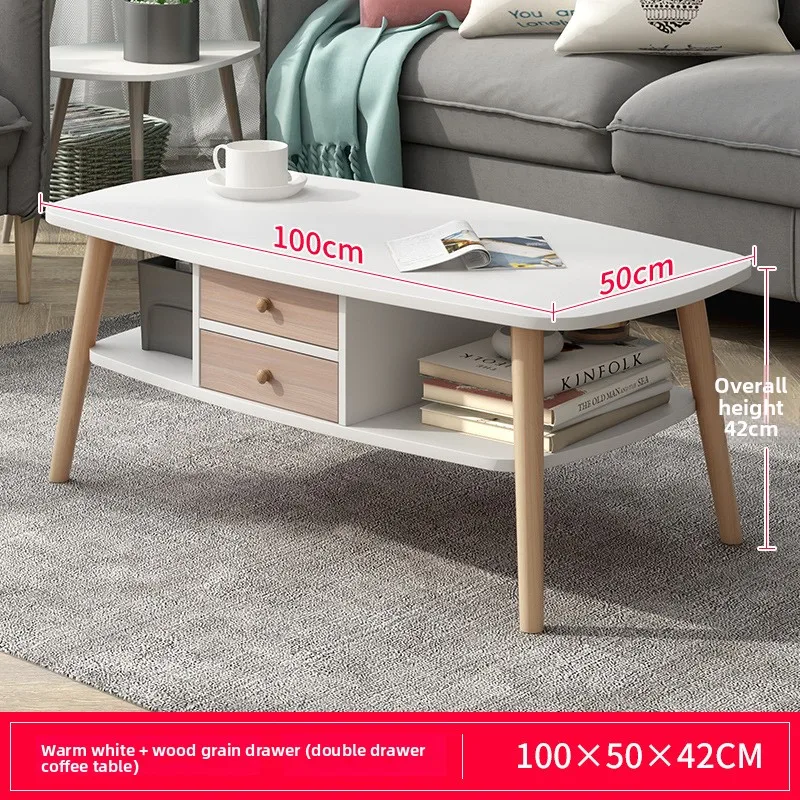 

Coffee table small apartment living room mini small coffee table bedroom sofa side coffee table Durable