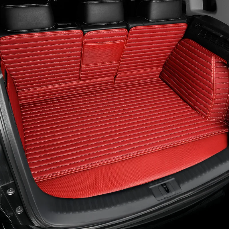 

High Quality Artificial Leather 3D Full Coverage Car Trunk Mats for Most Car Rear Trunk Liner Foot Pads Accessories Parts