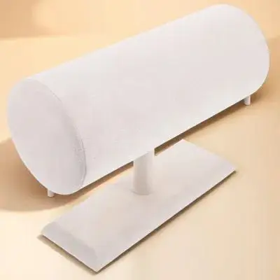 

Hairbands Display Rack Headband Organizer Headdress Storage Stand White Simple Design Bedroom Decorative Tool Headband Holder