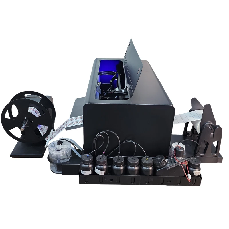 

Colorful Roll to Roll Color Printing Label Printer A3 UV Transfer Label Printing Machine for Different Size Label Printing
