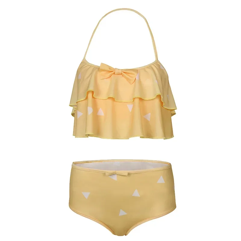 Demon Slayer Anime Kimetsu No Yaiba Kamado Tanjirou Nezuko Agatsuma Zenitsu Cosplay Bathing Bikini Swimsuit Gift MN1