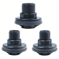 G1'' 3/4'' 1/2'' Double Thread Water Tank Outlet Adapter Water pipe faucet connector IBC adapter Rainwater collection bucket