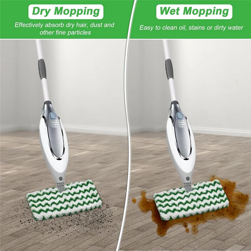 

B59B-4PCS Steam Mop Replace Pads For Shark S3500 Series S3501 S3601 S3501S S3601C Steam Pocket Mop Microfiber Scrub Mop Pads