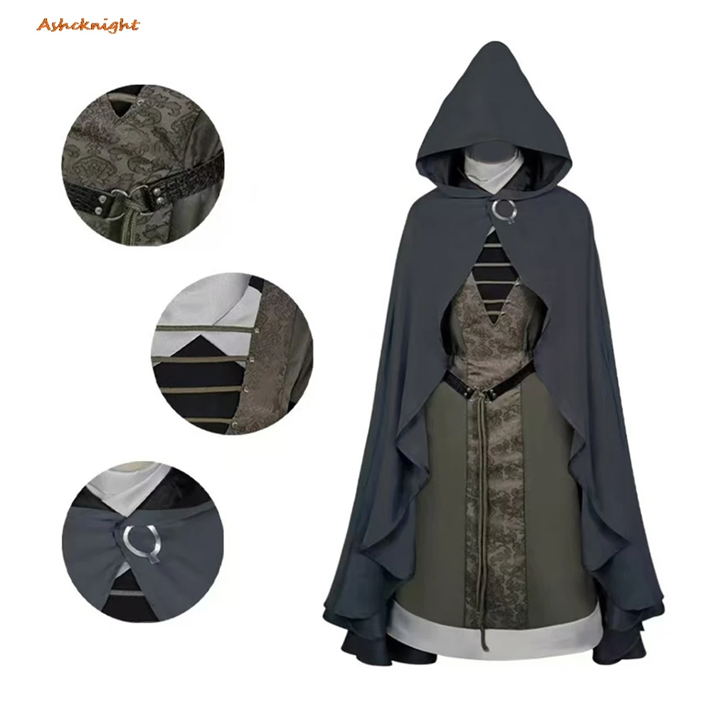

Game ER Melina Innerwear Outerwear Cloak Clothes Women Party Disguise Roleplay Female Outfits Suit Halloween Costume Carnival
