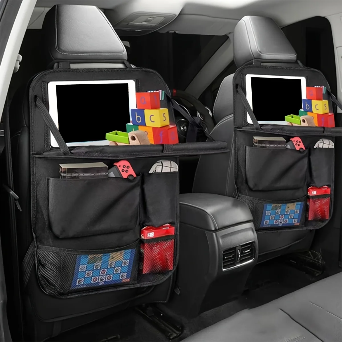 

Сумка для хранения автомобильного сиденья Сумка для хранения на спинку переднего сиденья Сумка для хранения на спинке, сумка для хранения с защитой от ударов, одна упаковка