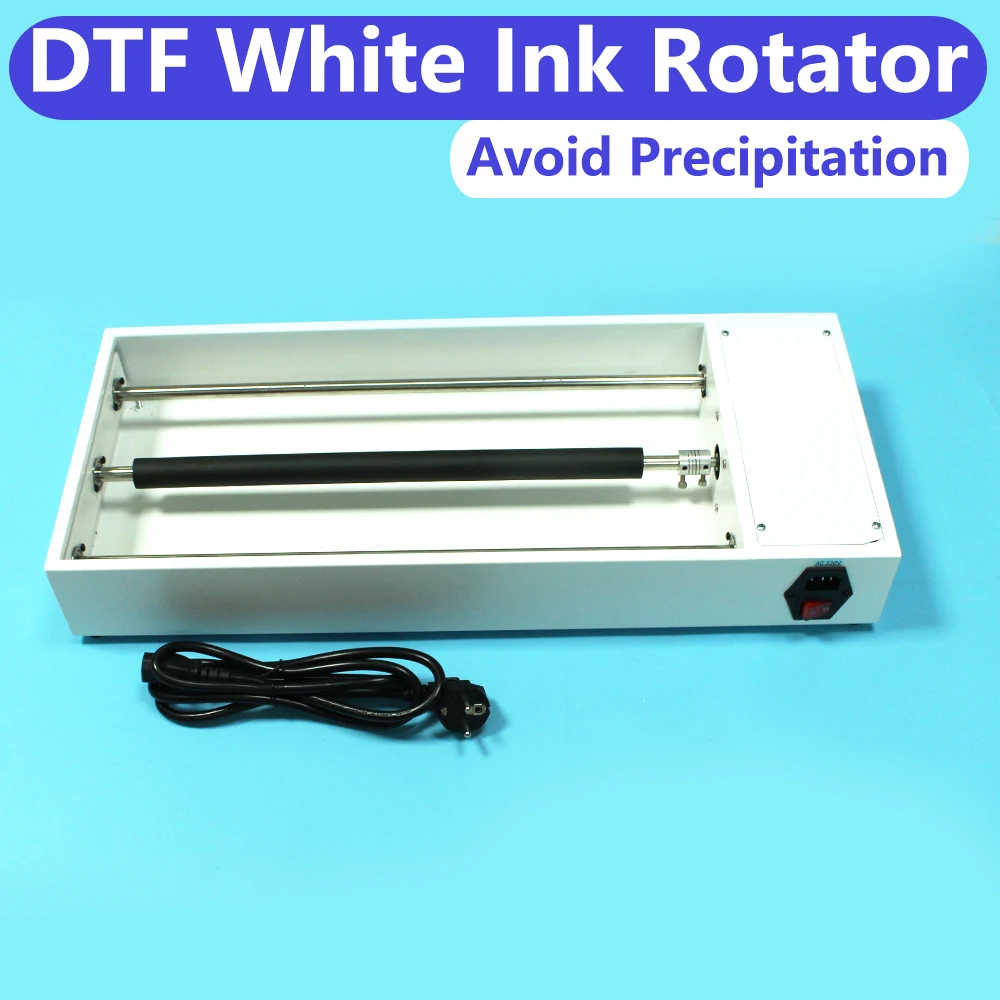 Imagem -06 - Dtf Dtg Tinta Branca Rotação Máquina Rolamento do Frasco Evitar a Preservação Agitando Preparação