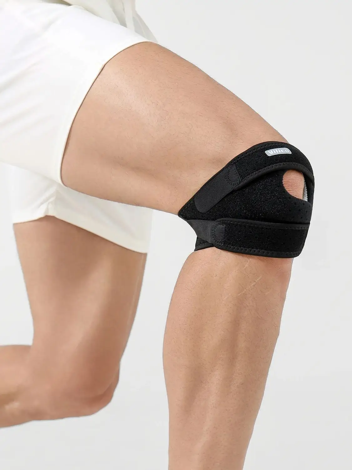 AliExpress 1PC Pressurized Knee Wrap Sleeve Support Bandage Pad Elastic Braces Knee Hole Kneepad Safety Basketball Tennis Cycling