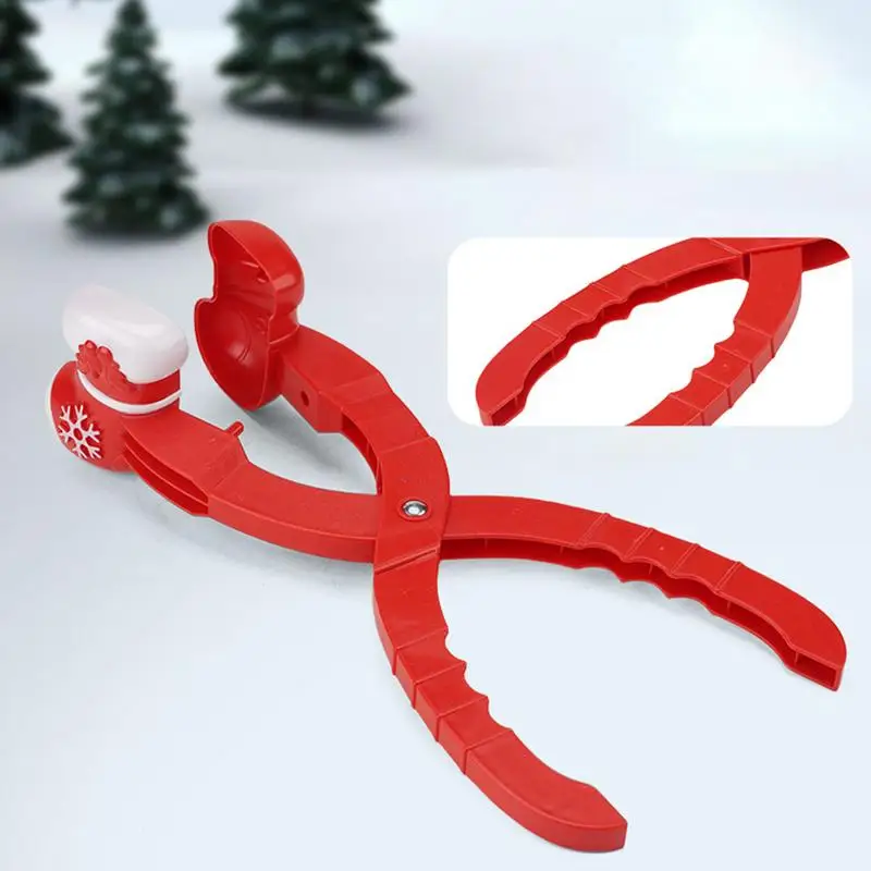 겨울 스노우 볼 메이커 클립, 크리스마스 양말 모양 스노우 볼 클램프 도구, 휴대용 스노우 볼 메이커 도구, 어린이용 해변 모래 장난감