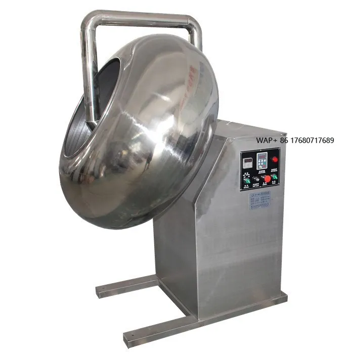 Máquina de Recubrimiento de Chocolate para Nueces, Cacahuetes y Almendras BY800 con Certificación CE, 300-50KG por Lote