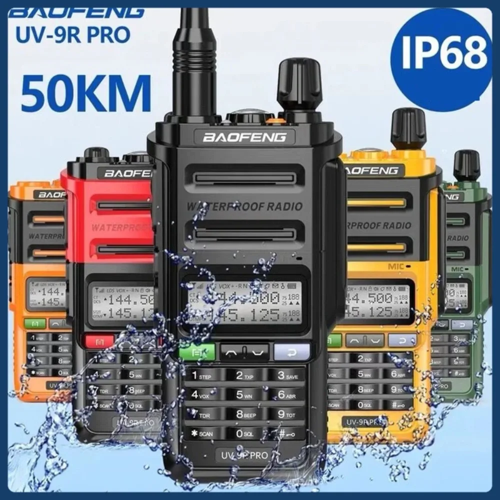 

baofeng UV9RPro walkie talkie Wireless set radios walki communication radio ham Two-way transceiver hunting camping long range