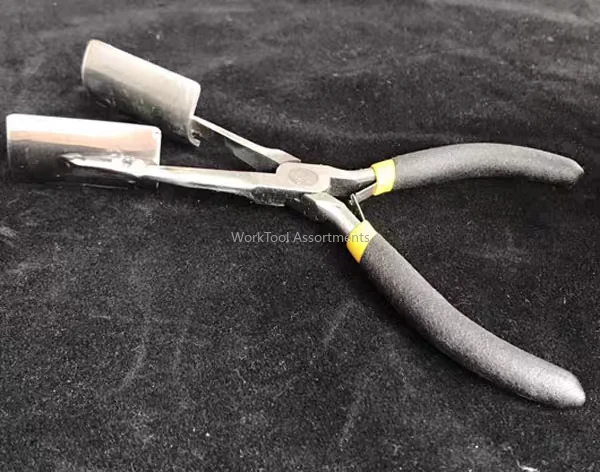 Leaf Vein Pliers with Serrated Jaw for Glass Blowing Lampwork Bead Making Tool Essential for Glass Art Craft