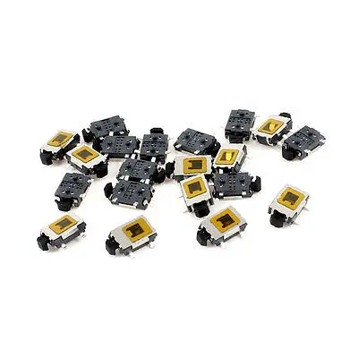 

20pcs 6x4x2mm 4-Pin SPST 1P1T Momentary Pushbutton Panel PCB Mini Tactile Switch