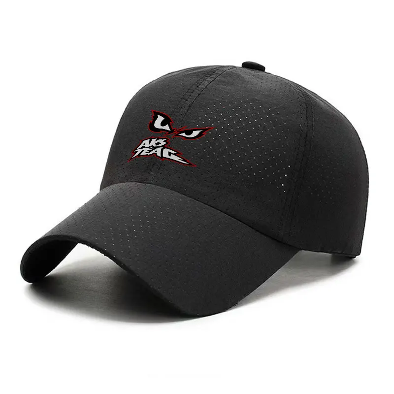 NO FEAR Eye Pattern Quick Dry Breathable Adjustable Baseball Cap Unisex for Travel Fishing