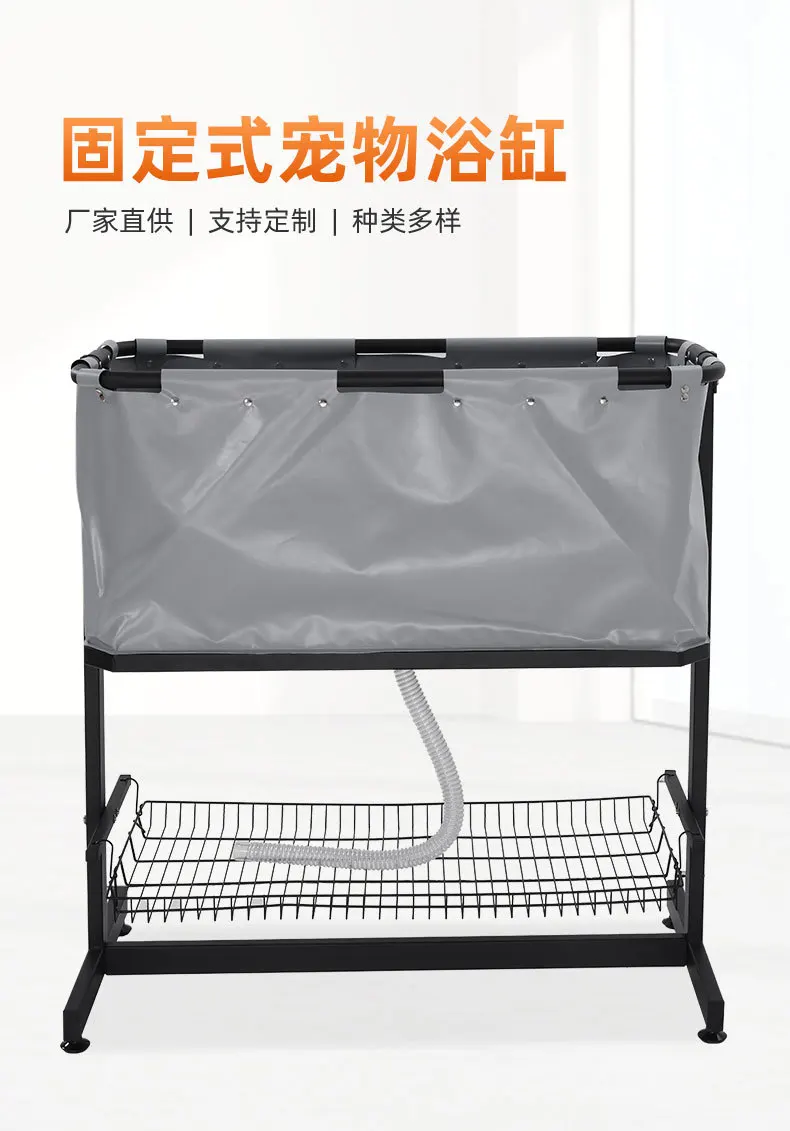 Pet Pool PVC Pet Bath Tub Foldable Portable Bath Pool Fixed Pet Bath