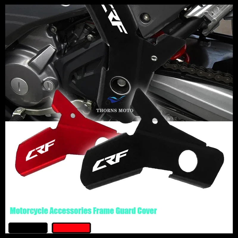 

CRF LOGO Frame Cover Guard Cover Protector Guard Protector For HONDA CRF250L/M 2012-2018 HONDA CRF250 RALLY 2017-2020 CRF 250