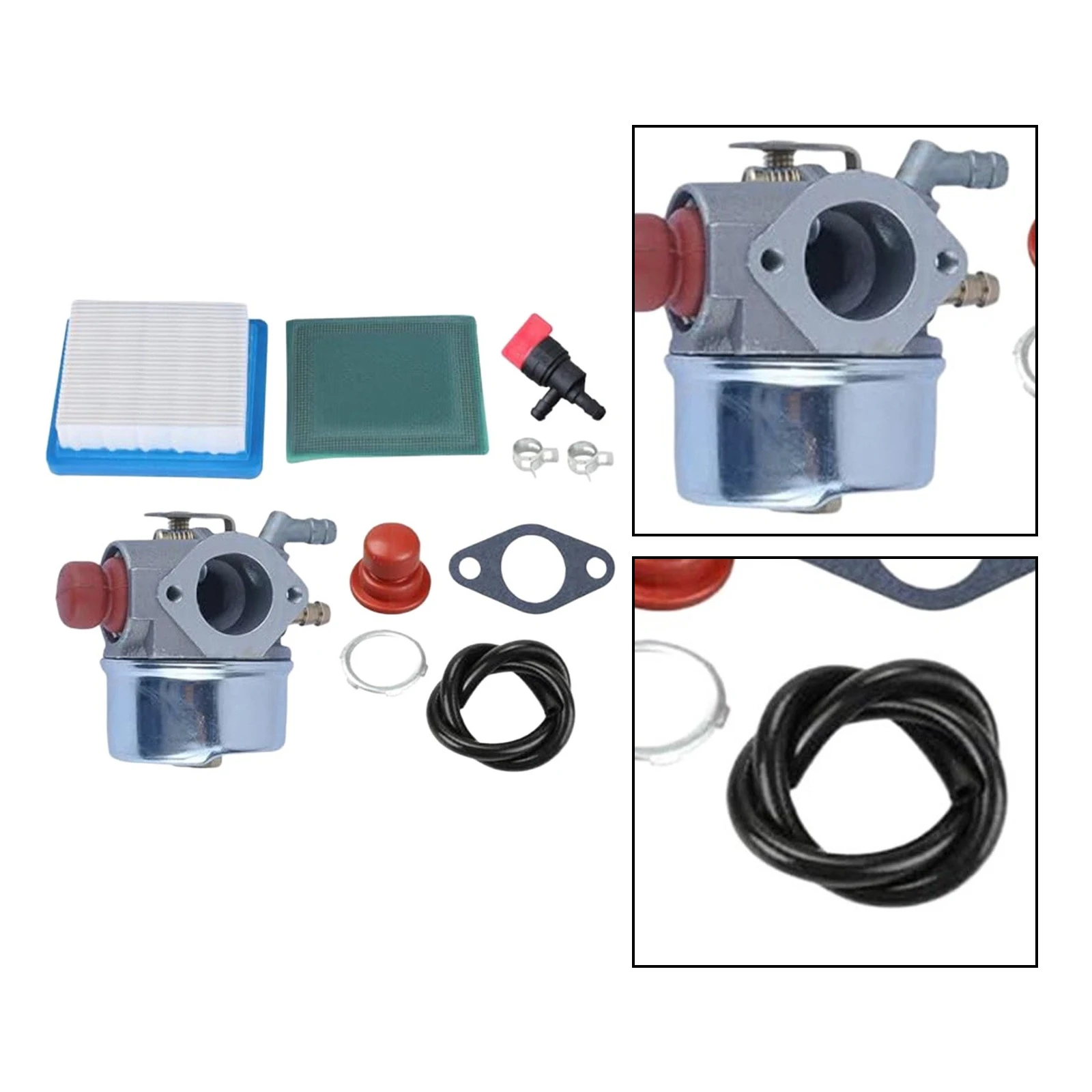 Gasket Carburator Kit Air Filter Carburetor Fuel Line Fuel Shut-off Valve Pre-filter for primer Bulb OHH55 New Practical