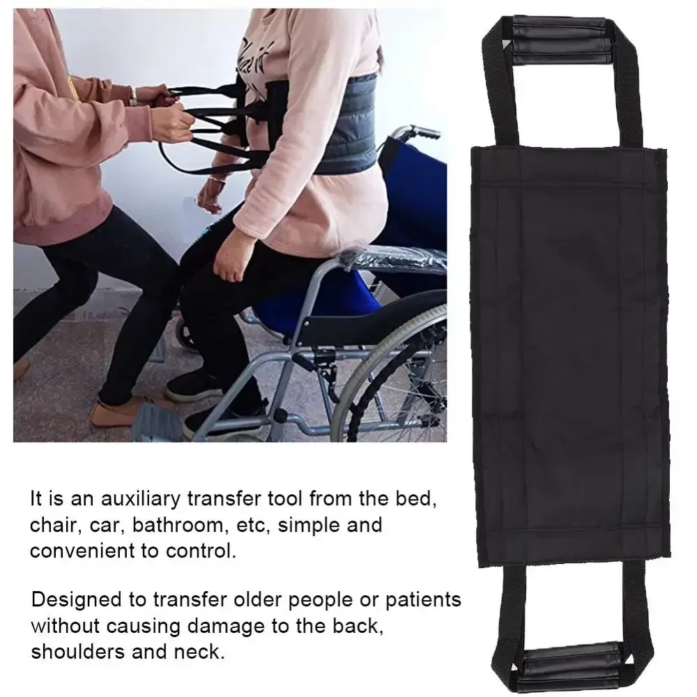 

Patient Elderly Transfer Moving Belt Wheelchair Bed Nursing Lift Belt with Handle Auxiliary Shift Medical Reinforcement Belt