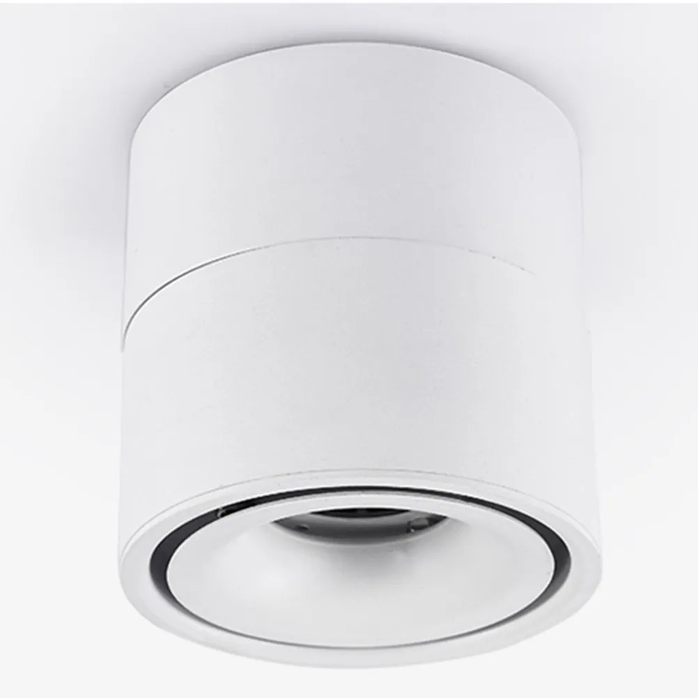 10W 220V Aluminum LED Spotlight Adjustable Spot Head Ceiling Or Wall Mounted Downlight for Shop Display Hotel Home Decor