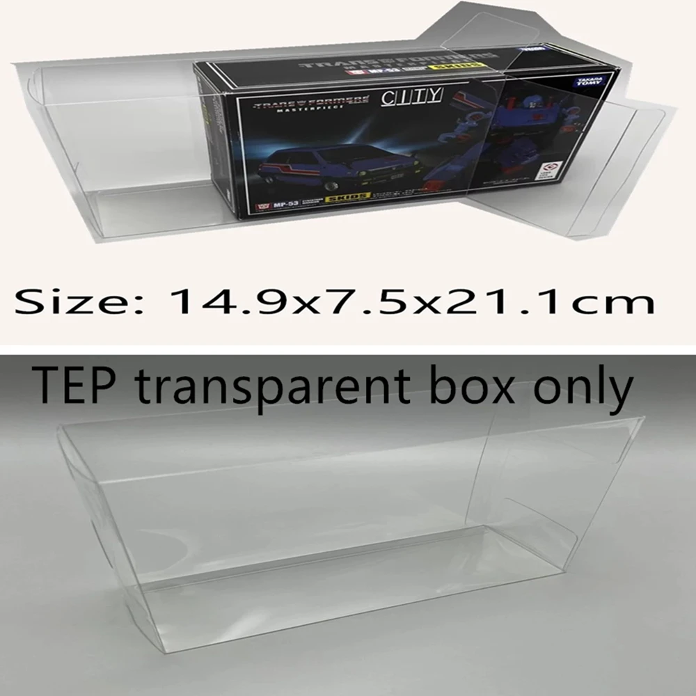 Collection Display Box For TAKARA TOMY/MP53 Game Storage Transparent Boxes TEP Shell Clear Collect Case