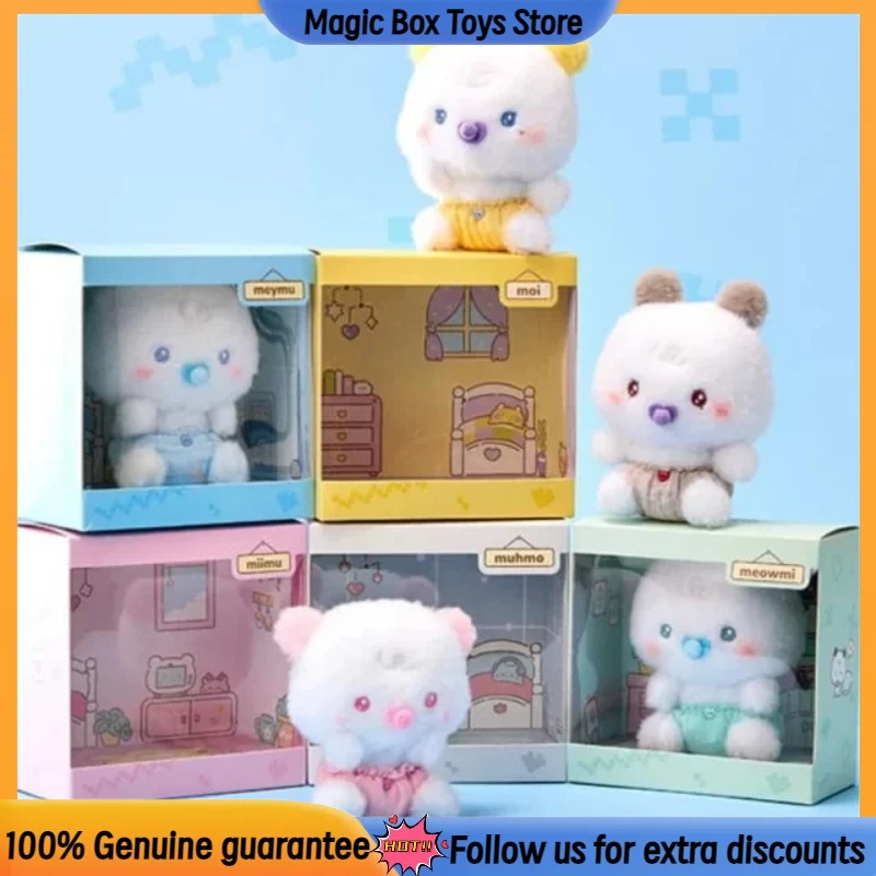 PLAVE MMMM BABY ROOM Cute Series Of Cross Dressing Plush Toys Stuffed Bear Kpop Merchandise For Collection Decor Adult Fans Gift