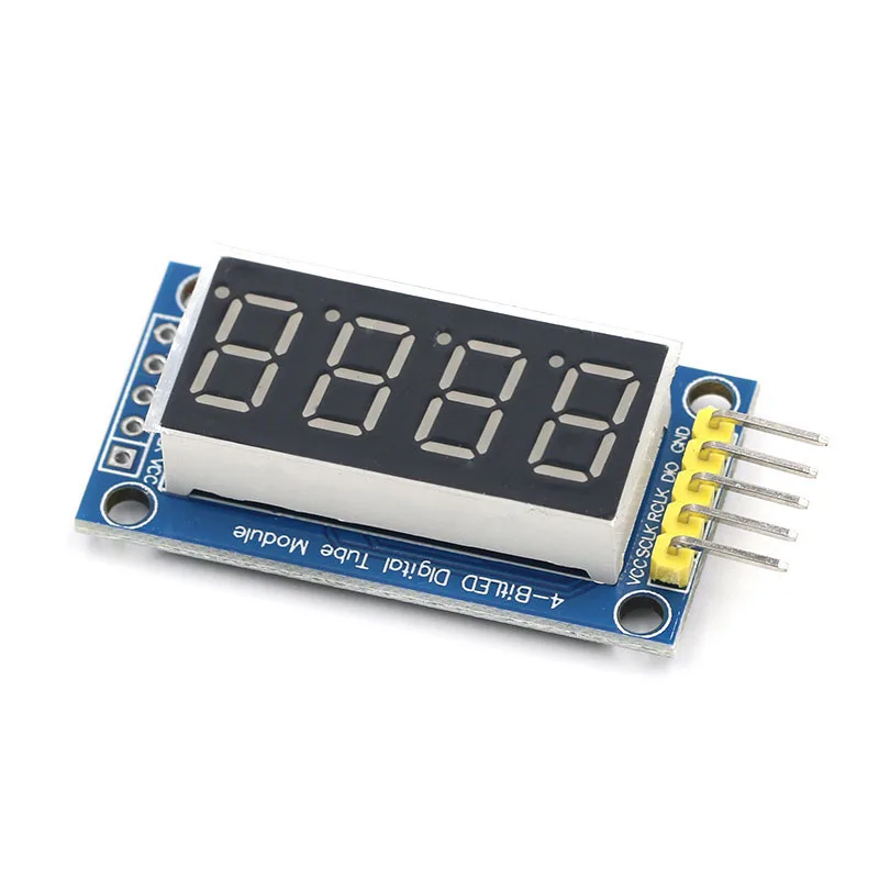 1/2~100/200Pcs 74HC595 Drive 4-Digit Nixie Tube Display Module 4-Digit Nixie Tube 0.4-Inch Compatible With Arduino