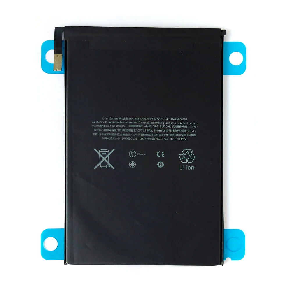 100% Genuine A1546 5124mAh Tablet Battery For iPad Mini 4 Mini4 A1538 A1546 A1550 High Quality Tablet New Batteries Batteria