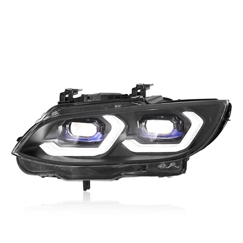 LED Headlights +TaillightS for 3 Series E92 E93 2007-2012 Daytime Running Lights Yellow & White Plug and Play Car Accessories