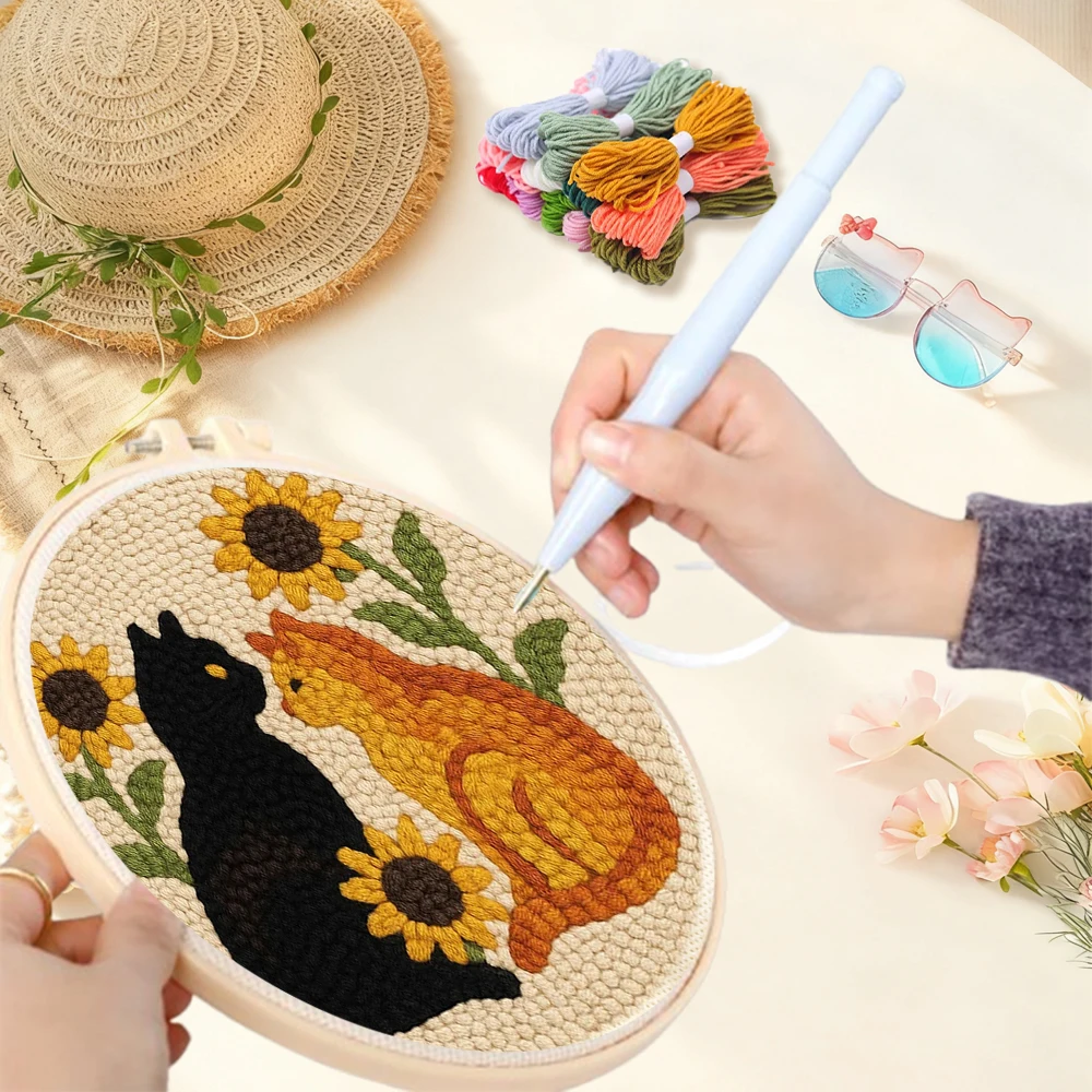 ชุดงานฝีมือปักเข็มเจาะ GATYZTO - Embroidery Origin บทวิจารณ์และราคา