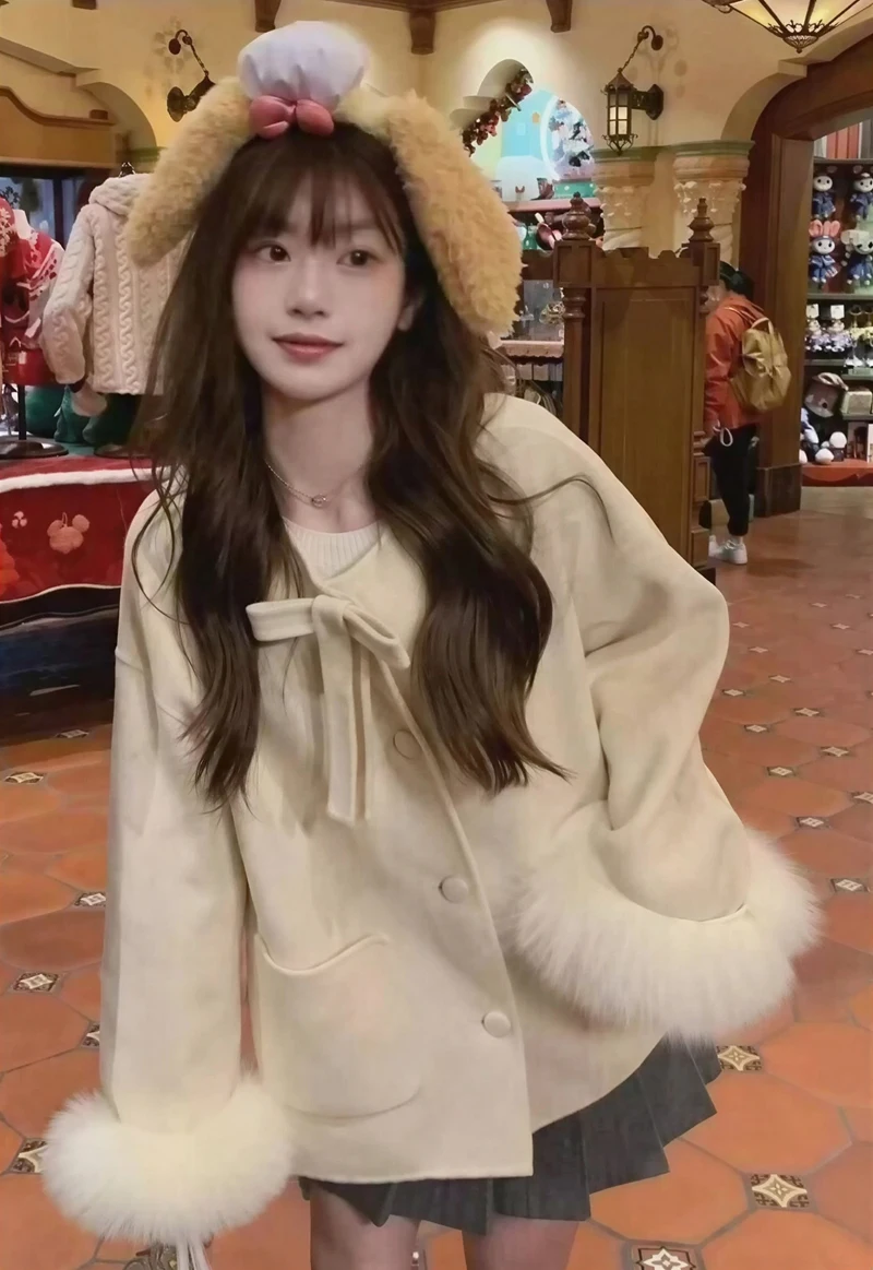 

Шерстяные пальто, женское шерстяное пальто, корейский стиль, женское зимнее стеганое пальто из полиэстера в клетку на пуговицах, однослойное, с эластичной резинкой на талии, толстая