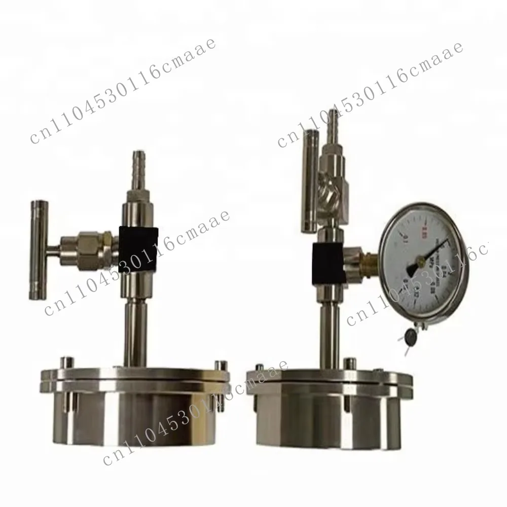 Quartz Alumina Tube Vacuum Sealing Assembly Stainless Steel Flange for 80 mm Dia Tube Furnace