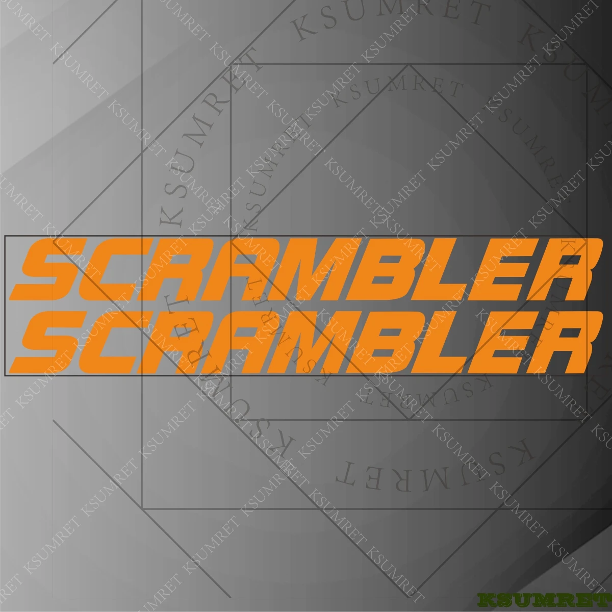 For Triumph Motorcycle Stickers SCRAMBLER accessories Racing Logo Decal Tank Emblem DIY Waterproof