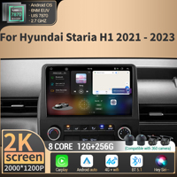 Android 14 For Hyundai Staria H1 2021-2023 Car Radio Multimedia Navigation Intelligent Carplay 4G GPS CPU 7870 2K QLED Screen