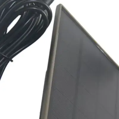 3W Monocrystalline Solar Panel With 6000mAh Battery Dual Output For Security Camera For Outdoor Surveillance Power Supply Kit